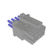 Rectangular Cable Assemblies - 612-MMSD-04-22-L-12.00-S-K-ND - DigiKey