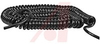Cord, Retractile; 15; 1-1/16 in.; 0.31 in.; 23 AWG; 300 V; 1 A; Green/Black - 70125950 - Allied Electronics, Inc.