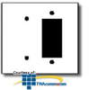 Leviton Commercial Grade Nylon Wallplates 1-Gang 1-Blank.. - 80708 - TelephoneStuff.com