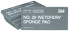 3M Wetordry Silicon Carbide Sanding Sponge - 2 3/4 in Width x 5 1/2 in Length - 05526 -- 051131-05526 - Image