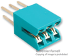 Card Edge Conn, Dual Side, 6Pos, Th; Card Edge Connector Type Edac - 01C8868 - Newark, An Avnet Company