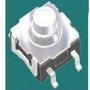 Switch Tactile N.O. SPST Extended Round Button Gull Wing 0.05A 12VDC 4.9N SMD T/R -- 239-TL6120DF500QG - Image