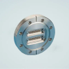 Subminiature D-type Multipin Feedthrough, 2 x 25 Pins, 500 Volts, 5 Amps per Pin, 4.50″ Conflat Flange - A2565-1-CF - MPF Products, INC.