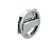 Flush Cam Latch, Medium Size, Turn Clockwise to Latch / Lock, Two - Point Latching, Standard Style Handle, Chrome Plated, Bright - 01-13-61 - Southco