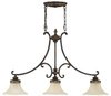 Island/Pool Table-3 Light Bar - 22468 - Light Center (The)