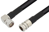 N Male to N Male Right Angle Cable 60 Inch Length Using LMR-600 Coax - PE3C0050-60 - Pasternack