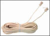 Telephone Cord Modular, 4Way 15Ft, Ivory; Connector Type A Gc Electronics - 46F2002 - Newark, An Avnet Company