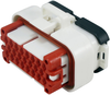 Plug & Socket Housing, Plug, 23 Position, Pbt, Nat; Product Range Amp Te Connectivity - 98B6296 - Newark, An Avnet Company