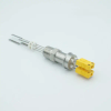 Thermocouple Feedthrough, Type K, 2 Pairs, Miniature Connectors, 0.5″ NPT Fitting - A0409-2-NPT - MPF Products, INC.