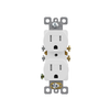 15 Amp Tamper Resistant Duplex Outlet, Side Wire & Push Wire, Residential Grade - 2005A - Suzhou Ele Mfg Co., Ltd.