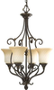 P3464-77 Mid. Chandeliers-Glass Up - 696396 - Capital Lighting, Inc.