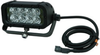 LED Light Emitter on Trunnion Wall Mount - 8, 3-Watt LEDs - 24 Watt - 1440 Lumen - 325'L X 70'W Beam -- LEDLB-8ET
