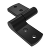 Constant Torque Hinge, Asymmetric, Forward Torque 0.68 N-m , Reverse Torque 1.13 N-m , Rivet / Screw , Zinc Alloy, Black - ST-8A-100RB-50 - Southco