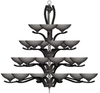 Large Chandeliers-Glass Shade - 291514 - Light Center (The)