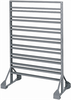Rack, Rail Rack, 2-Sided, 16 Rails, Gray - 30016 - Akro-Mils, Inc.
