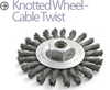 Mini-Grinder Cup and Wheel Brushes - BTC-4 - Brush Research Manufacturing Co., Inc.