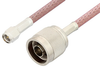 SMA Male to N Male Cable 60 Inch Length Using RG142 Coax, RoHS - PE3568LF-60 - Pasternack