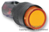 Panel Mount Indicator, Led, 12Mm, Amber, 24V; Led Color Idec - 15C2828 - Newark, An Avnet Company