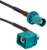 Rf Coax Cable, Fakra R/a Jack-Plug, 24 Rohs Compliant Amphenol Rf - 25AJ3088 - Newark, An Avnet Company