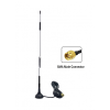 865MHz 12dBi Spring Magnetic Antenna With RG174 Cable (L-3Mtr) + SMA Male St. Connector - ET-86512M-1L3-SMS-S11 - Eteily Technologies India Pvt. Ltd.