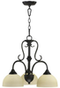 6408-3-95 Mid. Chandeliers-Glass Down - 692403 - Capital Lighting, Inc.