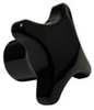 Four Arm Knob, Internal Threaded Brass Insert -- KD-4025 - Image
