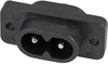 Iec Inlet C8, 2.5A, 250Vac, Solder; Iec Connector Type Schurter - 83F8431 - Newark, An Avnet Company