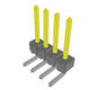 Headers, Male Pins - 612-HTSW-104-25-L-S-RA-ND - DigiKey