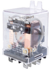 Relay;E-Mech;Gen Purp;DPDT;Cur-Rtg 25A;Ctrl-V 24DC;Vol-Rtg 120/300AC;Flange Mnt - 70011945 - Allied Electronics, Inc.