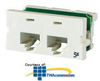 Legrand - Ortronics Two Port Series II Category 5e T568A/B.. - OR-S225E00 - TelephoneStuff.com