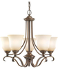 39380BLE-829 Mid. Chandeliers-Glass Up - 406798 - Capital Lighting, Inc.