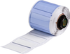 Brady Permasleeve B-342 Blue Polyolefin Thermal Transfer Die-Cut Thermal Transfer Printer Sleeve - 1.765 in Width - 0.851 in Height - 0.187 in Min Wire Dia to 0.45 in Max Wire Dia - Single-Side Printa - 662820-89748 - R. S. Hughes Company, Inc.