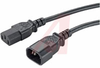 Power Cord Kit, 10A, 100 - 230 V, 2 Feet, (5)C13 to C1 -- 70125146