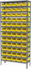 Shelving, Steel Shelving Kit, 12x36x79, 60 Bins - AS1279130Y - Akro-Mils, Inc.