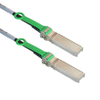 Amphenol SF-NDAAFF100G-000.5M 0.5m (1.6') 100GbE QSFP28 Cable - Amphenol 100-Gigabit Ethernet Passive Copper QSFP Cable (SFF-8665 802.3bj) - QSFP28 to QSFP28 - Image
