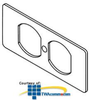 Legrand - Wiremold 5507 Series&trade; Duplex Receptacle.. - 5507D - TelephoneStuff.com