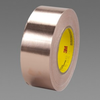 3M 3313 Copper Tape - 1 in Width x 18 yd Length - 3 mil Total Thickness - 66117 -- 051125-66117 - Image