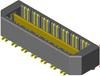 Q Pairs® Differential Pair Interconnects -- QTE-DP Series - Image