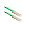 Amphenol SF-NDAAFF100G-001M 1m (3.3') 100GbE QSFP28 Cable - Amphenol 100-Gigabit Ethernet Passive Copper QSFP Cable (SFF-8665 802.3bj) - QSFP28 to QSFP28 - Image
