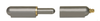 Hinges, Weld-On Bullet Hinges, Plain Steel with Steel Pin -- PSWM032FP-GF - Image