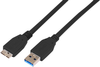 Usb Cord, 3.0 Plug A-Micro B, 6.6Ft, Blk; Connector A Multicomp Pro - 58AC7762 - Newark, An Avnet Company