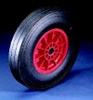 Solid Rubber Tyre Wheel with Plastic Centre - PBW400 19/66 - Plasticwheels Ltd.