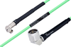 Temperature Conditioned SMA Male Right Angle to N Male Right Angle Low Loss Cable 72 Inch Length Using PE-P142LL Coax - PE3M0158-72 - Pasternack