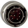 connector,straight plug,class e,size 12,8 #20 solder pin contact -- 70011059