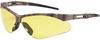 Bouton Optical Anser 250-AN-10100 Universal Polycarbonate Standard Safety Glasses Yellow Lens - Camouflage Frame - Wrap Around Frame - 899558-00215 - 899558-00215 - R. S. Hughes Company, Inc.