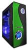 Apevia X-Telstar Computer Case w/ Window - Green -- 110090