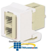 Panduit® Netkey LC Duplex Multimode Adapter Module.. -- NKDLCM - Image