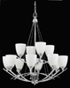 40104 Large Chandeliers-Glass Shade - 486205 - Capital Lighting, Inc.