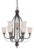 26429-LB Large Chandeliers-Glass Shade - 692123 - Capital Lighting, Inc.