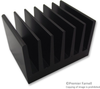 Heat Sink, Standard Extruded, Black Anodized, 2.5 C/w, 40 Mm, 66 Mm, 50 Mm Rohs Compliant Fischer Elektronik - 34M8460 - Newark, An Avnet Company
